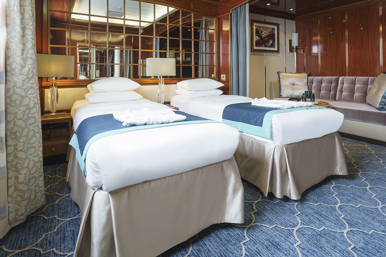 Klassische Kabine auf der Sea Spirit