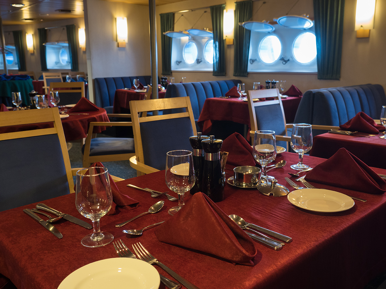 Dining Room on MV Quest