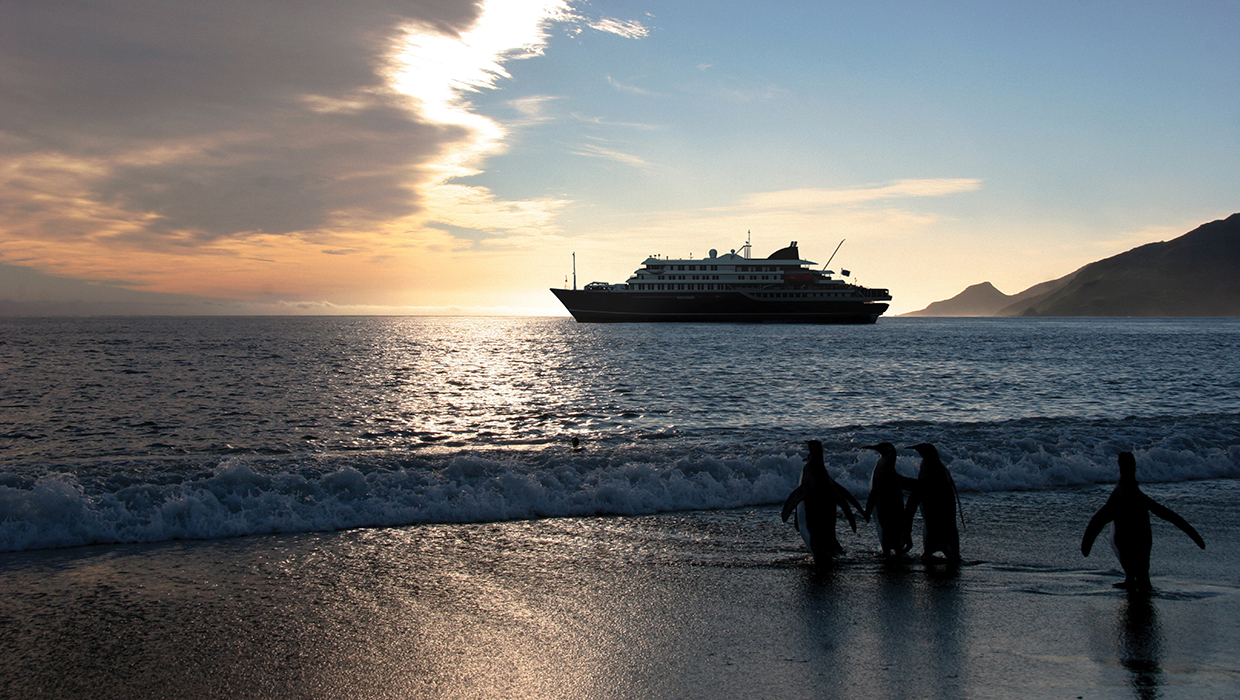 Hondius by the falklands