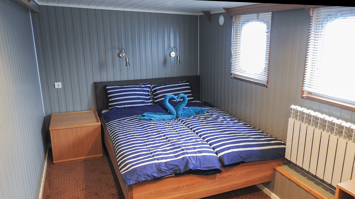 Cabin of  MS Sjøveien: Superior double cabin