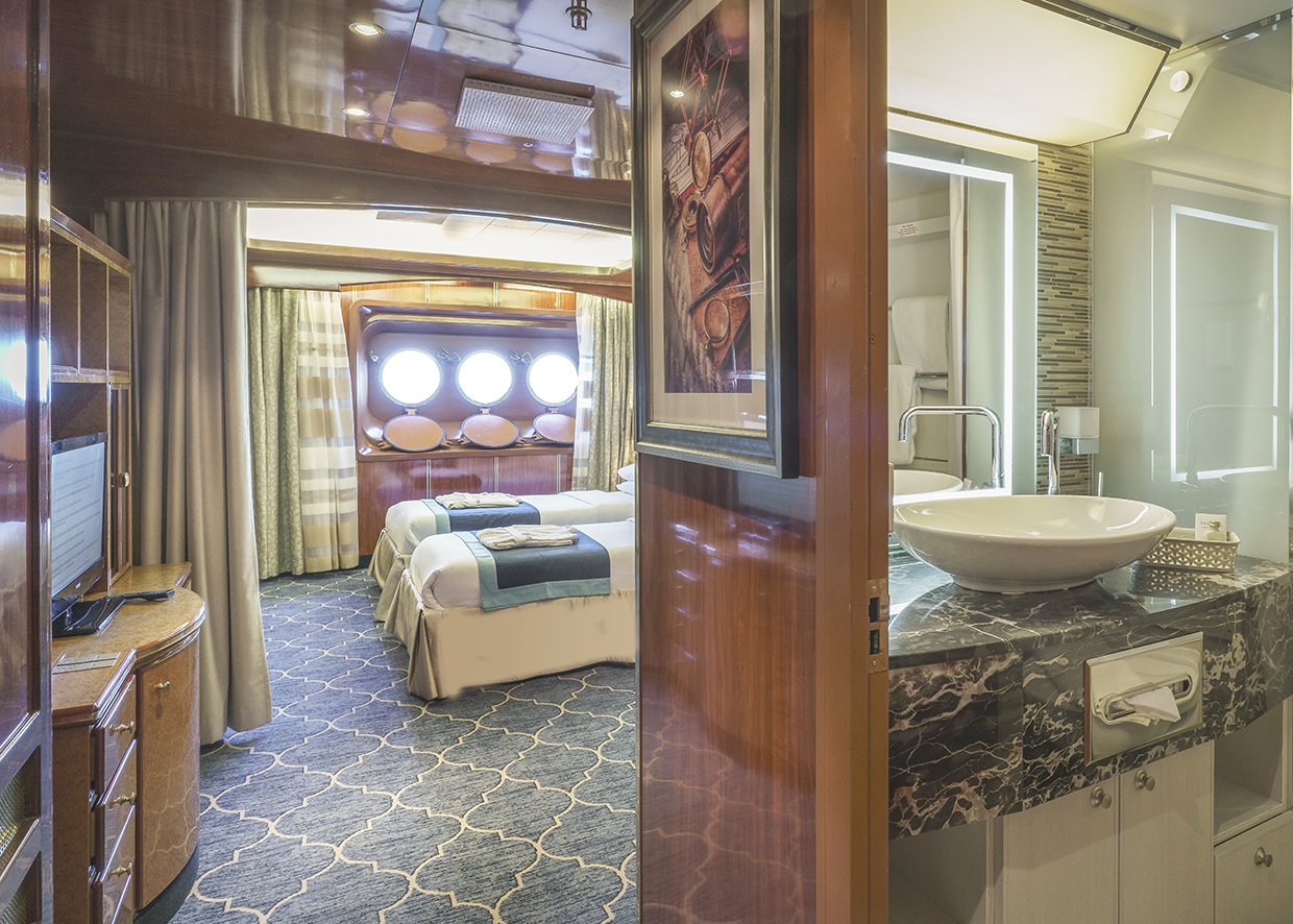 Hauptdeck Kabine auf der Sea Spirit