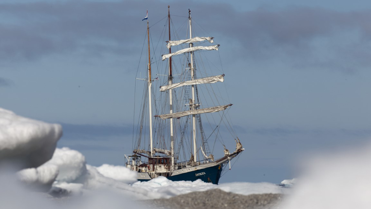 Mit der Antigua Unterwegs auf Spitzbergen