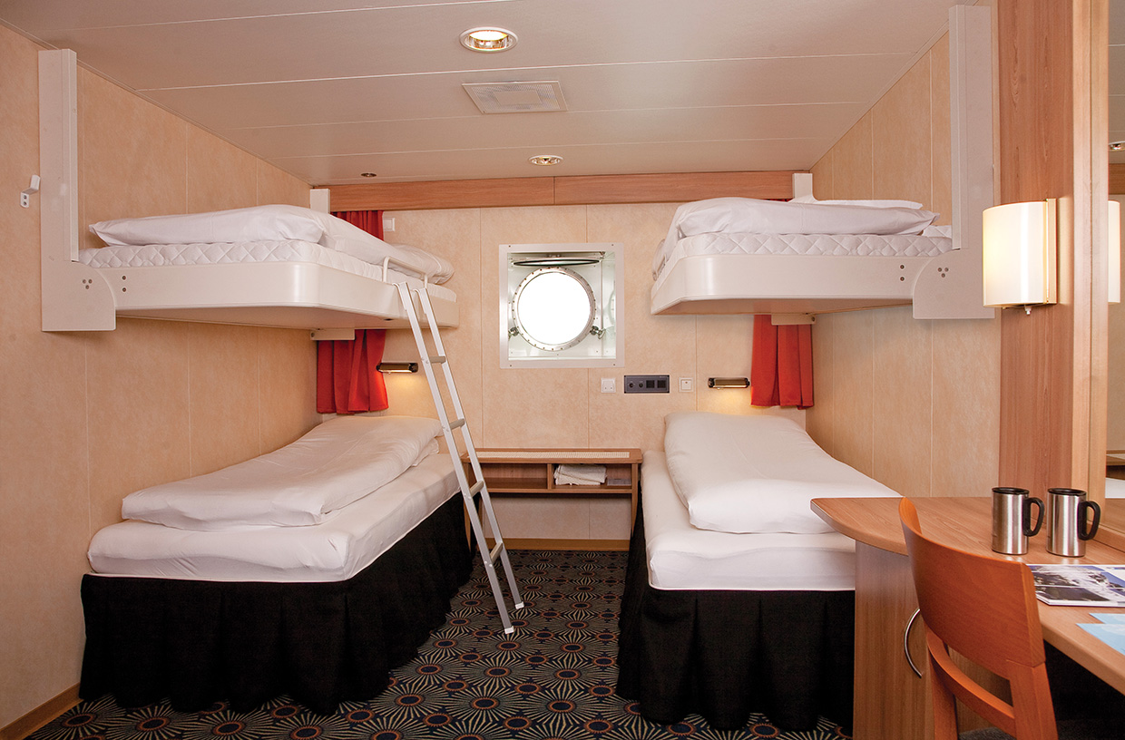 Cabin of  MS Expedition: Four bed cabin