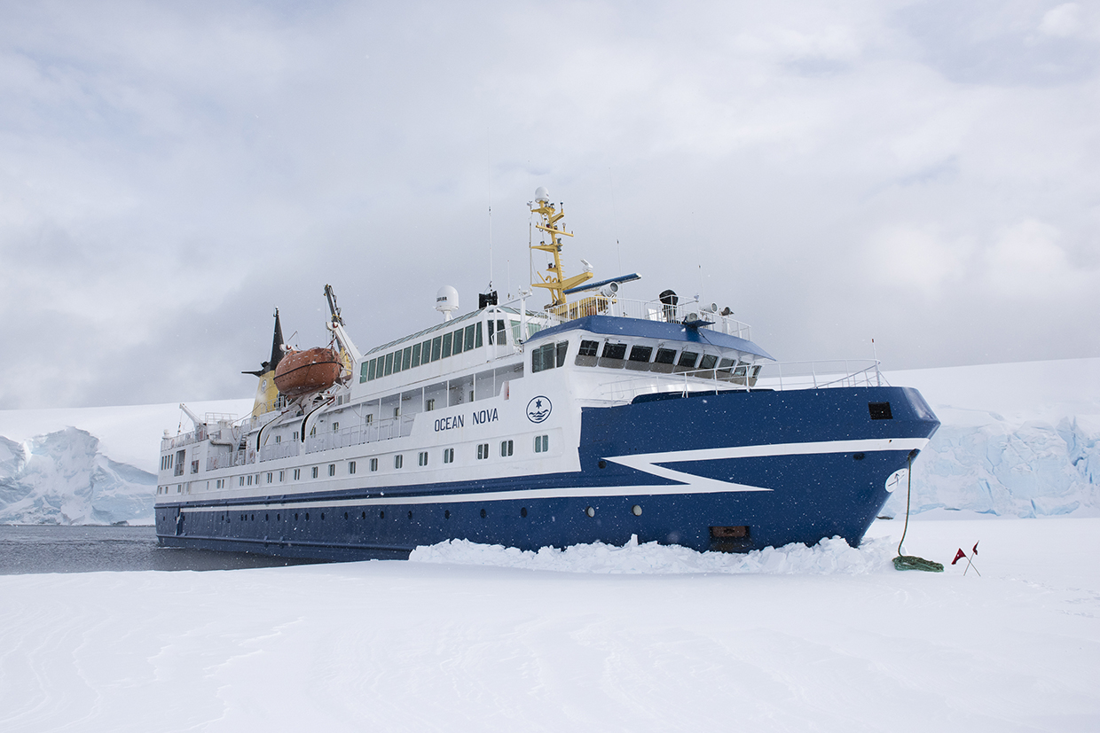 MV Ocean Nova in the Ice