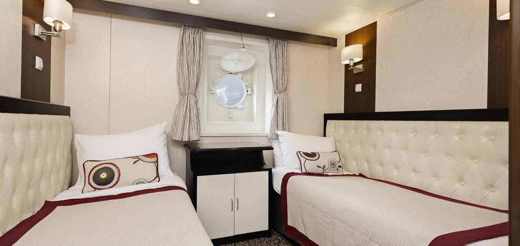 Cabin of  MS Ocean Atlantic: Cabin category D