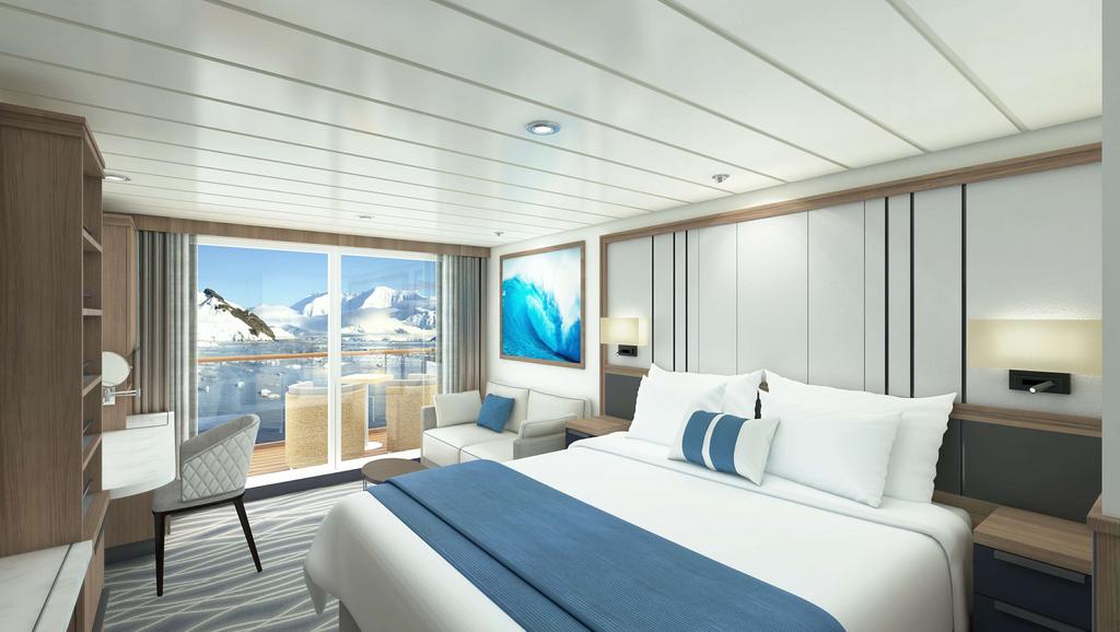 Cabin of  MS Ocean Victory: Balcony State Cabin (C )