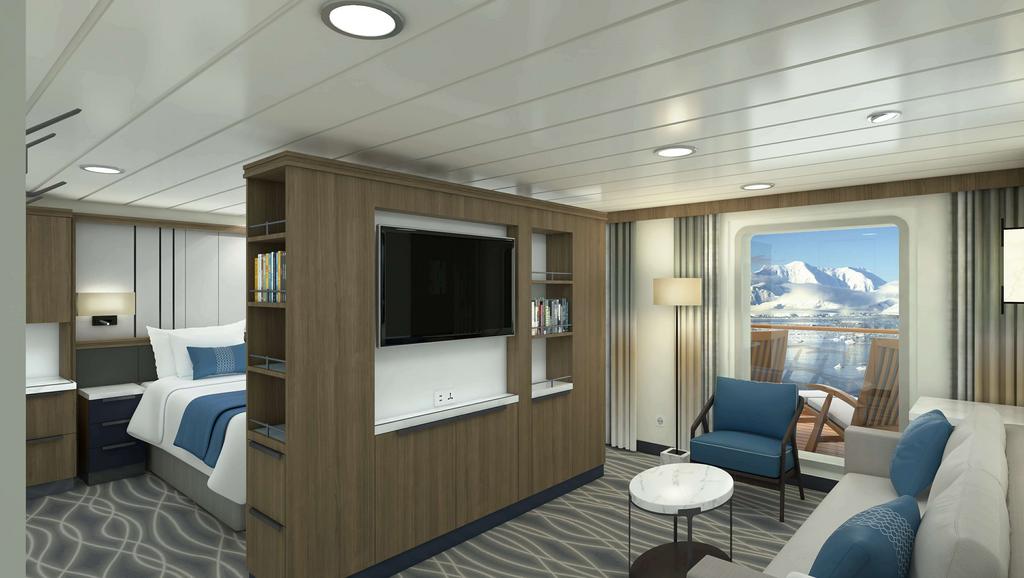 Cabin of  MS Ocean Victory: Junior Suite (A)