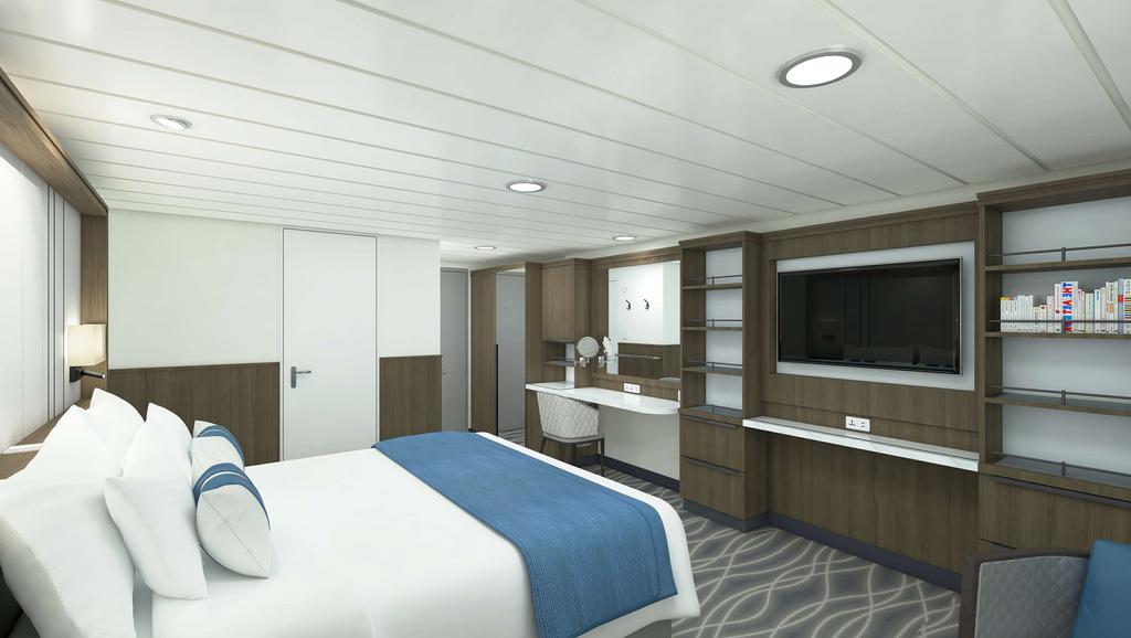 Cabin of  MS Ocean Victory: Single Stateroom (G)