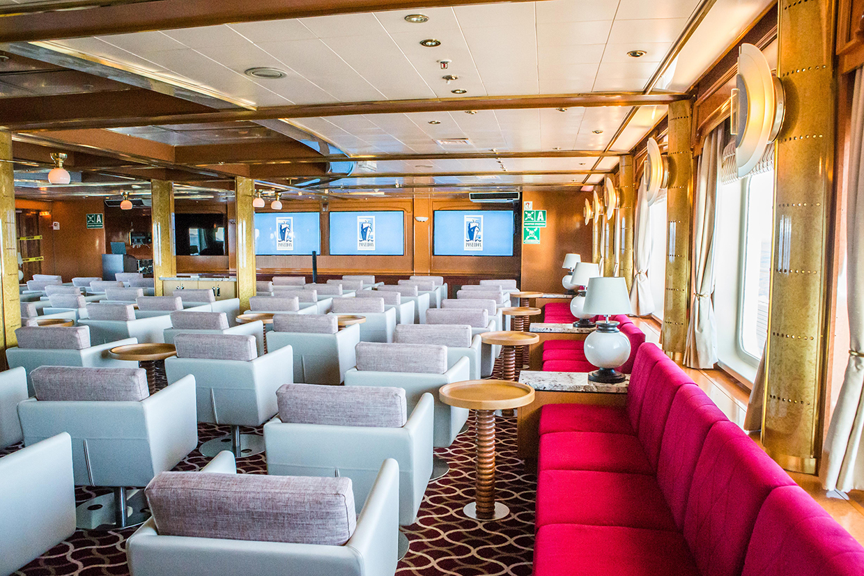 Presentations room on Sea Spirit